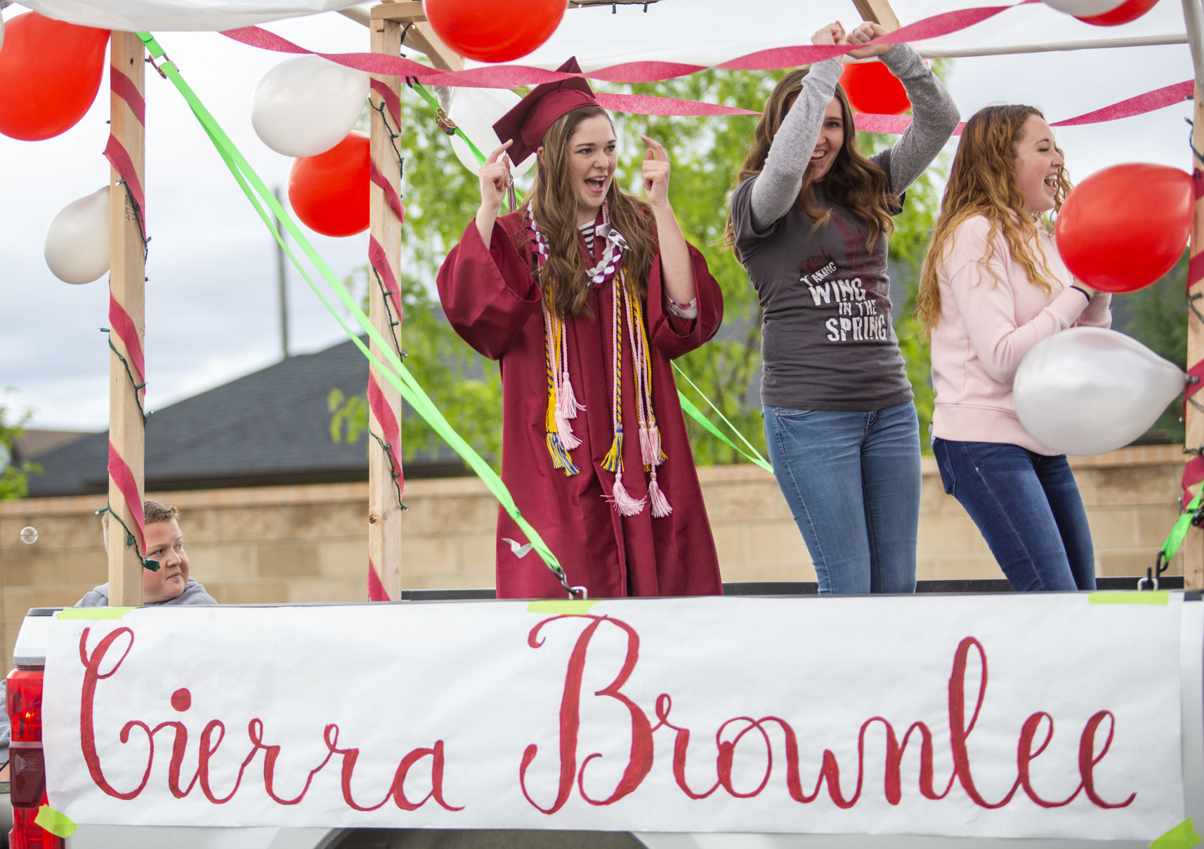 Canyon Ridge seniors honored in graduation parade